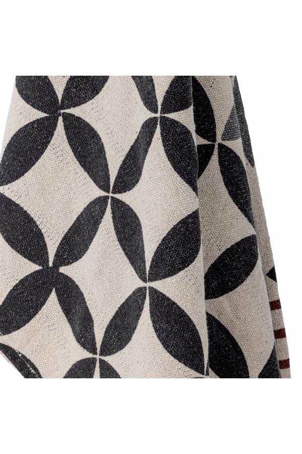 Bloomingville Forma Throw, Nature, Recycled Cotton
