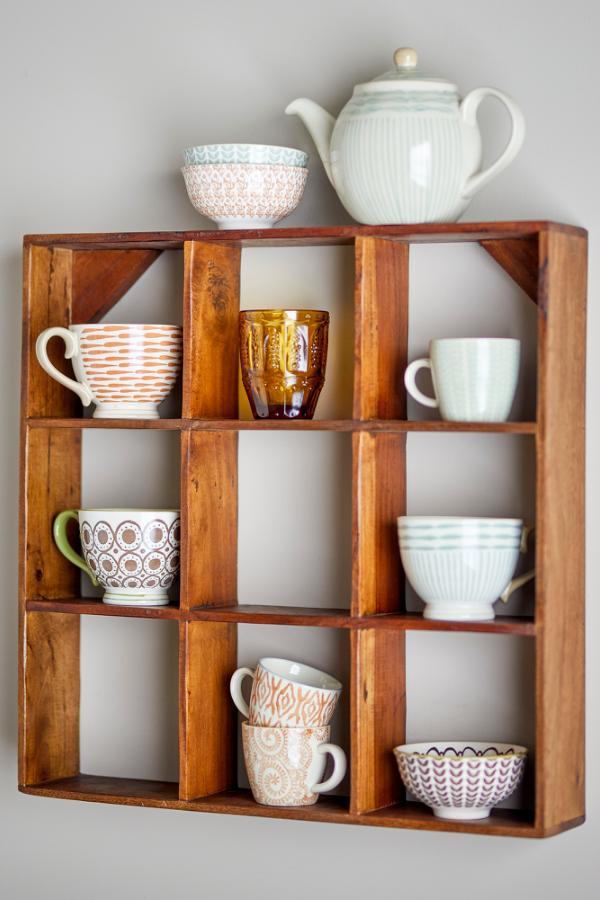 Creative Collection Tilo Shelf, Brown, Reclaimed Wood