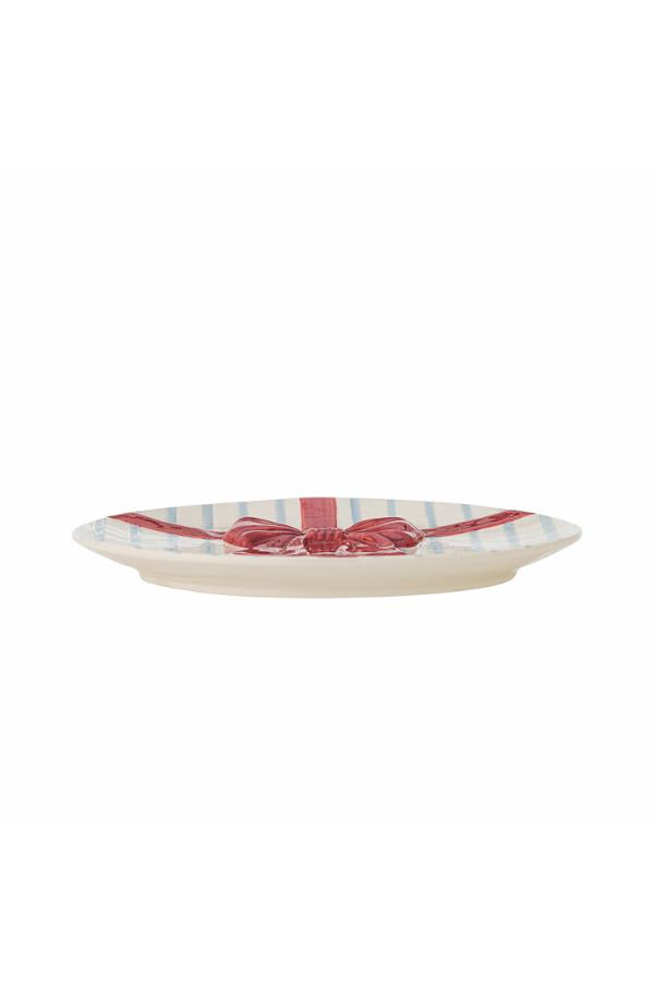 Bloomingville Bowie Plate, Blue, Stoneware