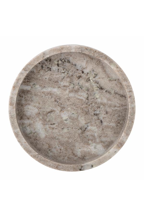 Bloomingville Ivette Tray, Nature, Marble