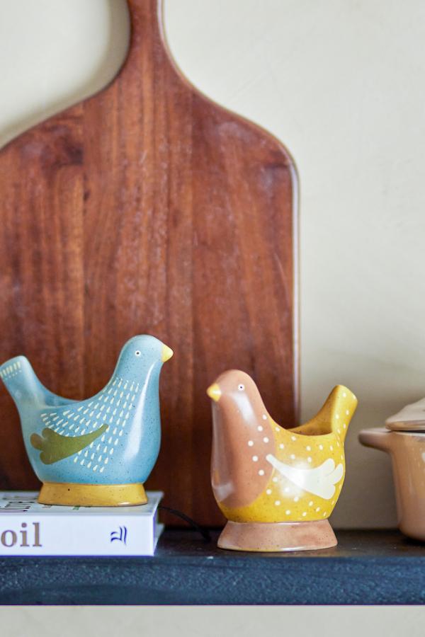 Bloomingville Birdy Egg Cup, Multi, Stoneware