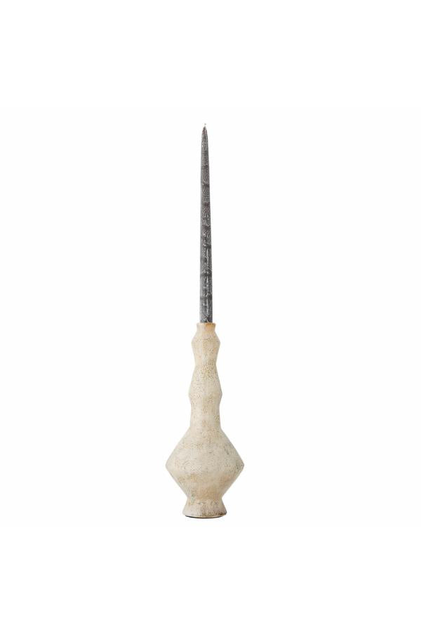 Bloomingville Bancroft Candle Holder, White, Terracotta