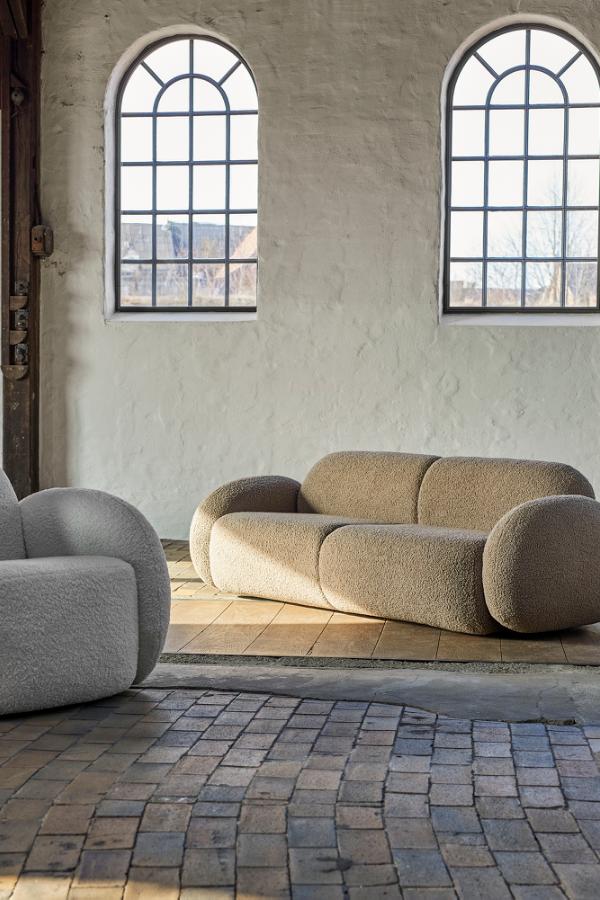 Bloomingville Magola Sofa, Brown, FSC®Mix, Pine