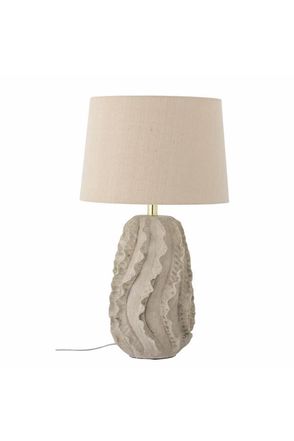 Creative Collection Natika Table lamp, Nature, Stoneware