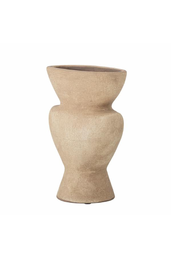Bloomingville Cristel Deco Vase, Nature, Terracotta
