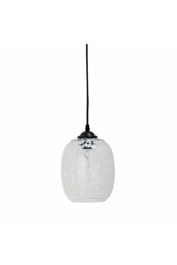 Bloomingville Gisele Pendant Lamp, White, Glass