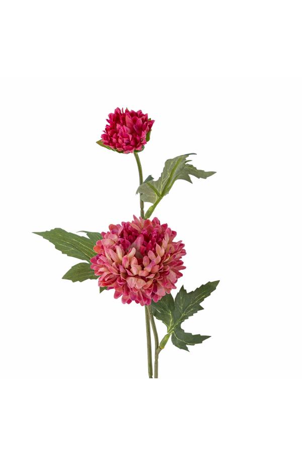 Bloomingville Chrysantemum Stem, Pink, Artificial Flowers