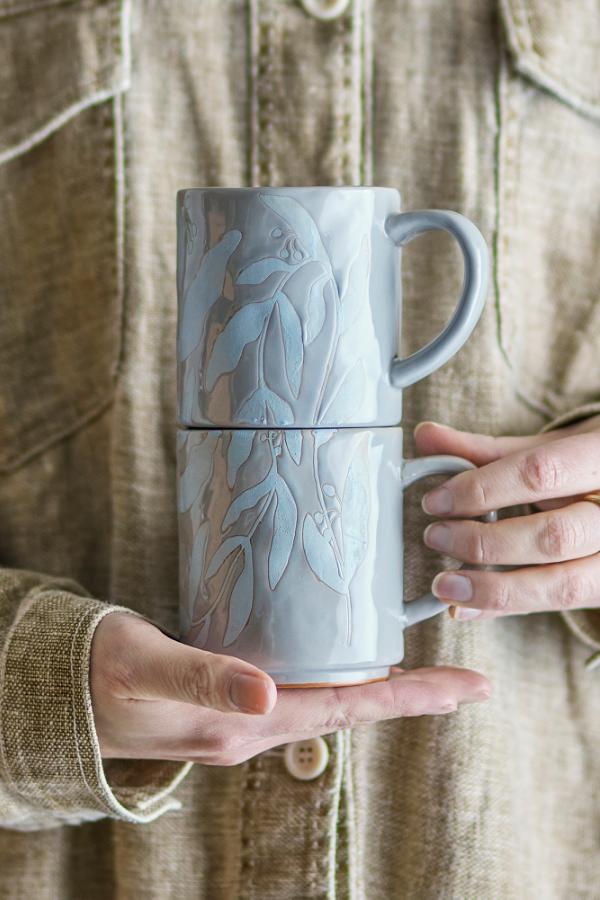 Bloomingville Aurora Mug, Grey, Stoneware