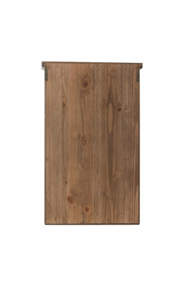 Creative Collection Hazem Cabinet, Black, Firwood