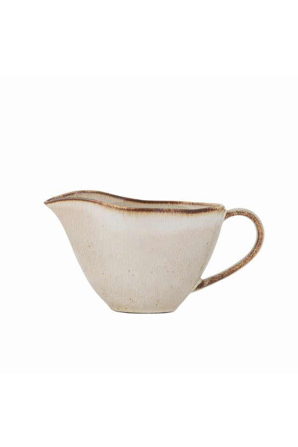 Bloomingville Sandrine Gravy Boat, Nature, Stoneware