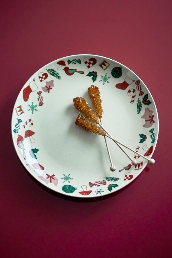Bloomingville Yule Serving Plate, Nature, Stoneware