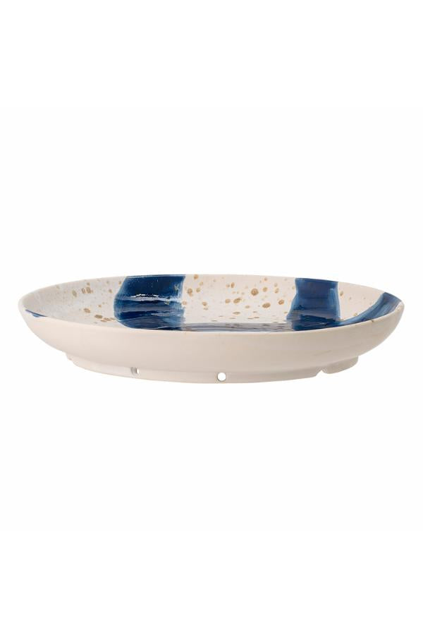Bloomingville Ozcar Wall Decor, Blue, Stoneware