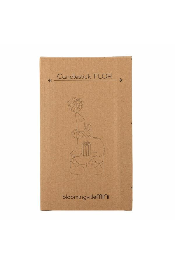 Bloomingville Mini Flor Candle Holder, Multi, Polyresin