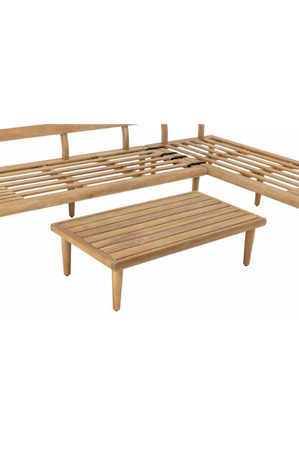 Bloomingville Cesano Lounge set, Nature, FSC®100%, Acacia