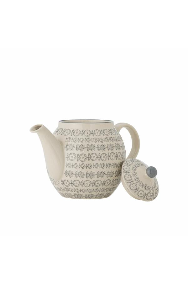 Bloomingville Karine Teapot, Grey, Stoneware