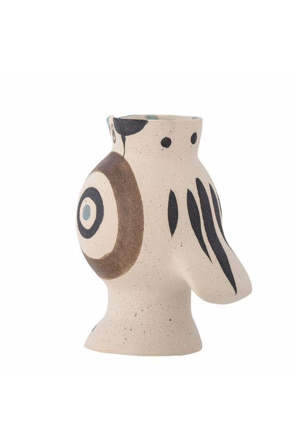 Bloomingville Mahrab Vase, Nature, Stoneware