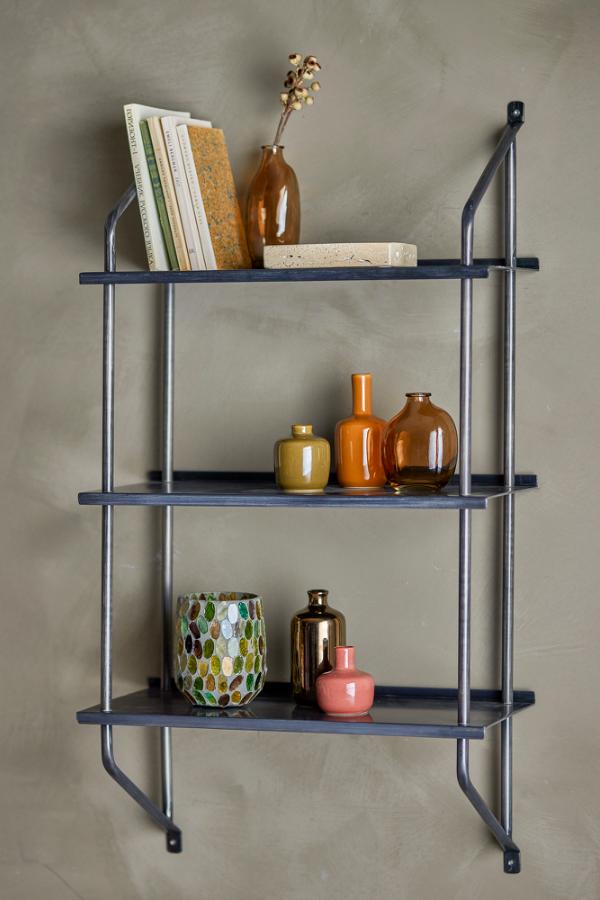 Bloomingville Sindre Shelf, Black, Metal