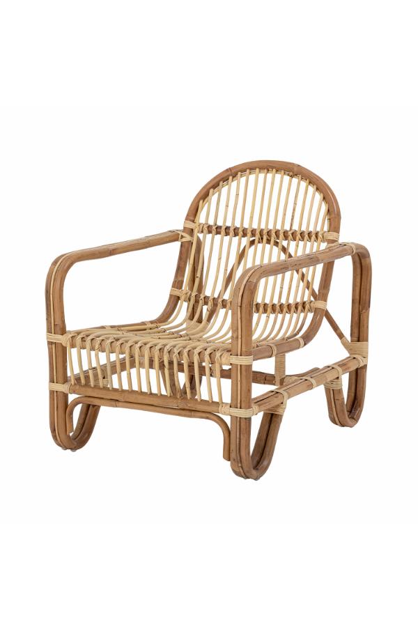 Bloomingville Baal Lounge Chair, Nature, Rattan