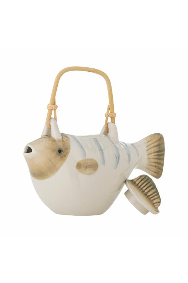 Creative Collection Wrenna Teapot w/Teastrainer, Multi, Stoneware