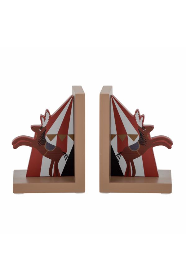 Bloomingville Mini Santos Bookend, Multi, FSC®100%, MDF