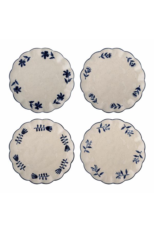 Creative Collection Eimy Plate, Blue, Stoneware