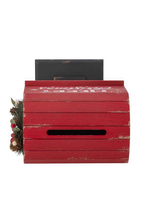Bloomingville Carlo Deco, Red, MDF