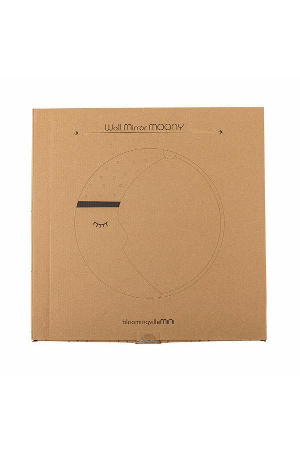 Bloomingville Mini Moony Wall Mirror, Multi, FSC®100% Plywood