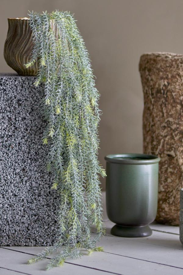 Bloomingville Willow Plant, Green, Artificial Flowers