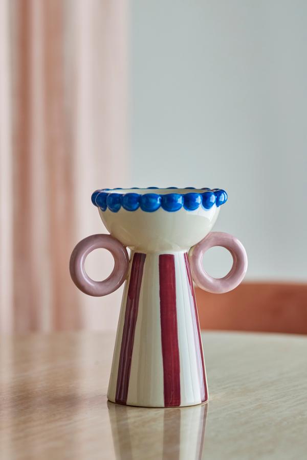 Bloomingville Hyldia Vase, Multi, Stoneware