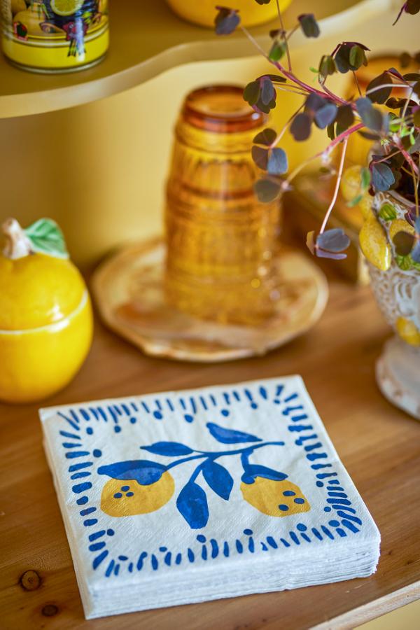 Creative Collection Maxima Napkin, Blue, FSC®Mix, Paper