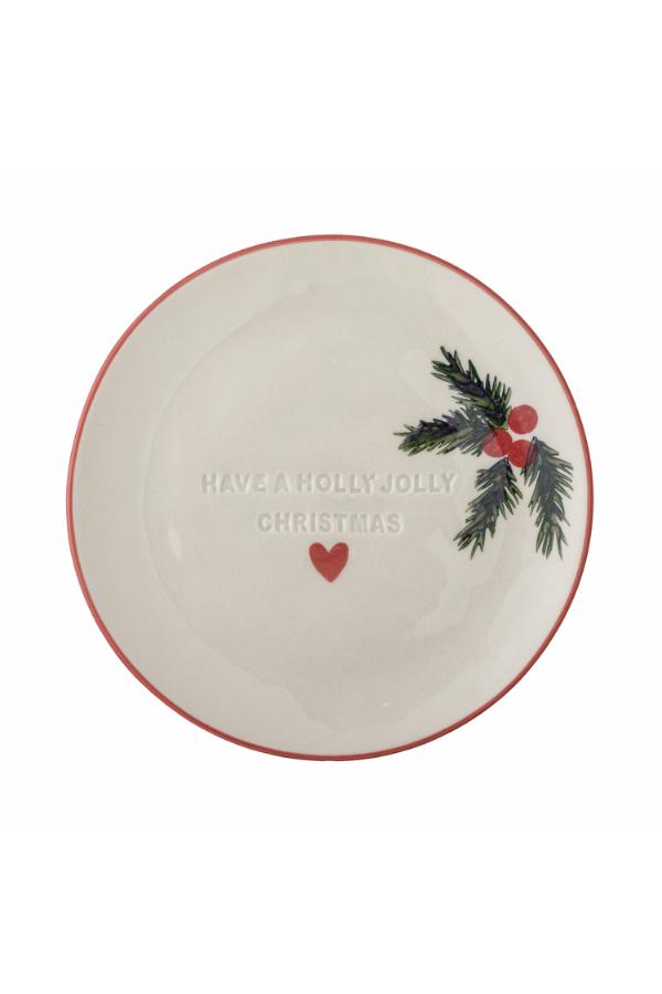 Bloomingville Jovida Plate, Nature, Stoneware