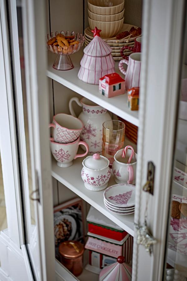 Bloomingville Wonderland Mug, Rose, Stoneware