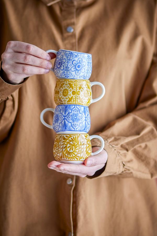 Creative Collection Milton Espresso Cup, Multi, Stoneware
