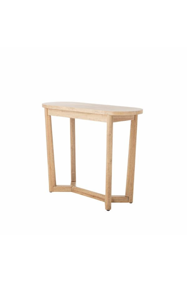 Creative Collection Serrone Console Table, Nature, Rubberwood