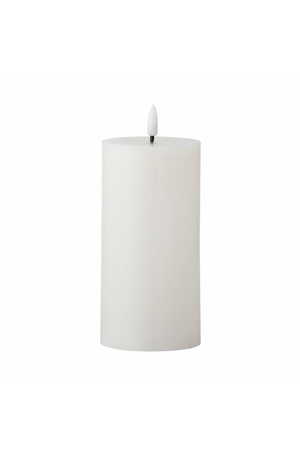 Bloomingville Ponza LED Candle, White, Paraffin
