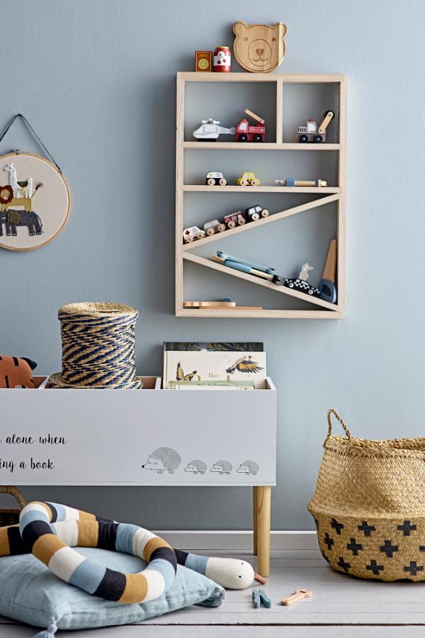 Bloomingville Mini Salam Book Stand, White, FSC®100%, MDF