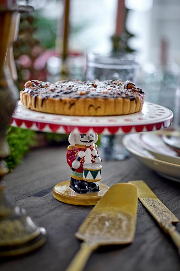 Bloomingville Jolly Cake Tray, Multi, Stoneware