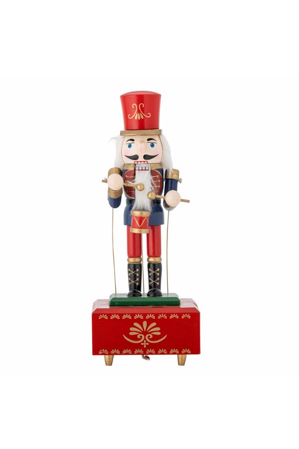 Bloomingville Waltz Music Box, Red, Pine
