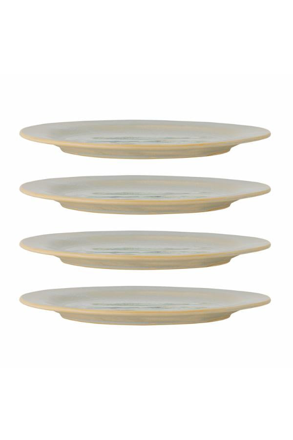 Creative Collection Hadden Plate, Green, Stoneware