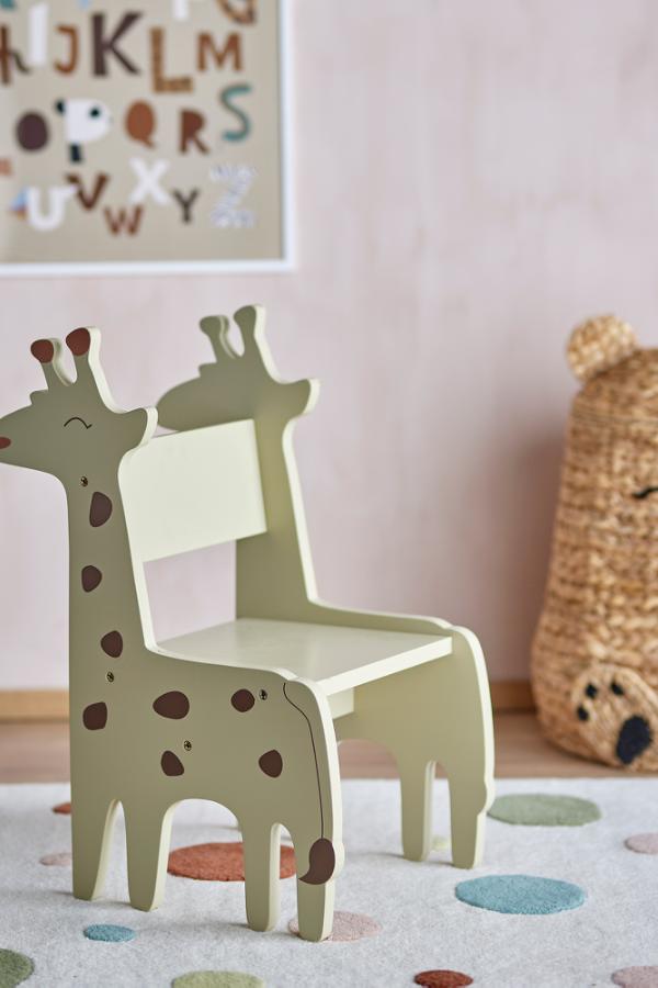 Bloomingville Mini Ibber Chair, Multi, FSC®100%, MDF