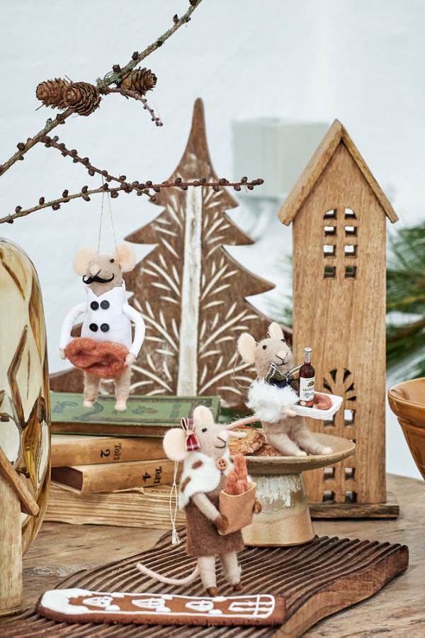 Bloomingville Peo Ornament, Nature, Wool