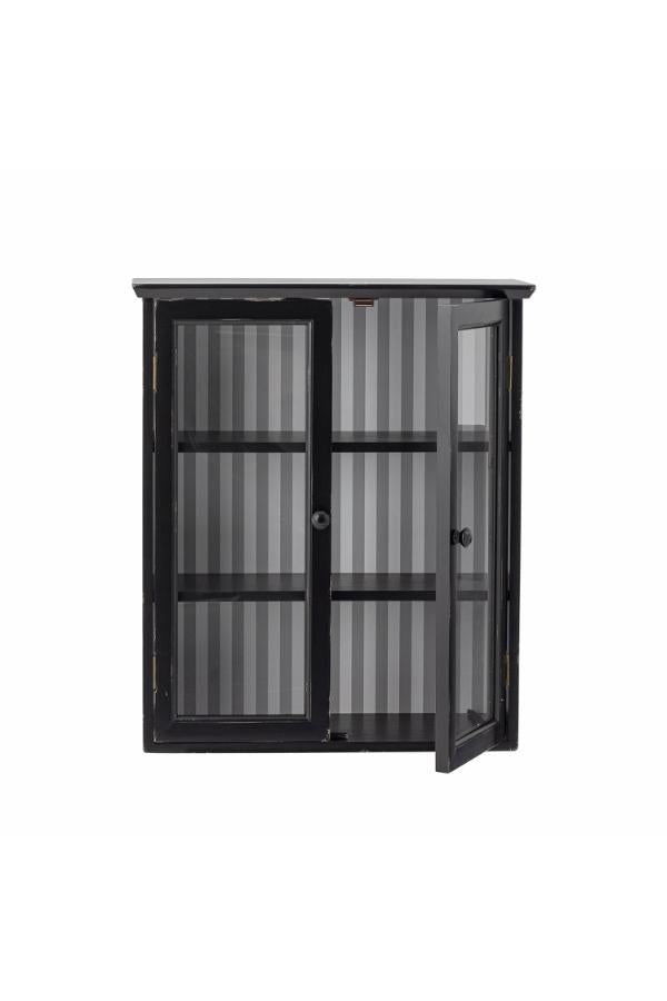 Creative Collection Hazem Cabinet, Black, Firwood