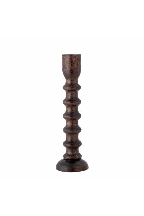 Bloomingville Brenda Candle Holder, Brown, Mango