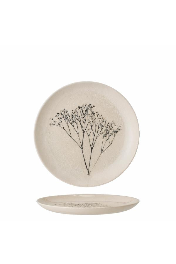 Bloomingville Bea Plate, Nature, Stoneware