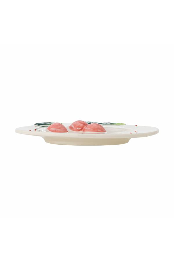 Creative Collection Berrie Plate, Rose, Stoneware