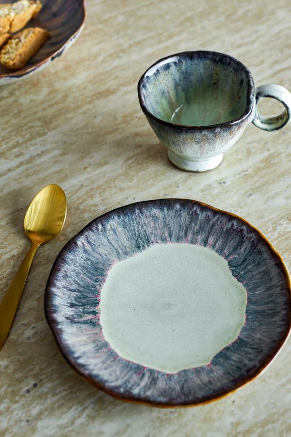 Bloomingville Imogen Plate, Multi, Stoneware