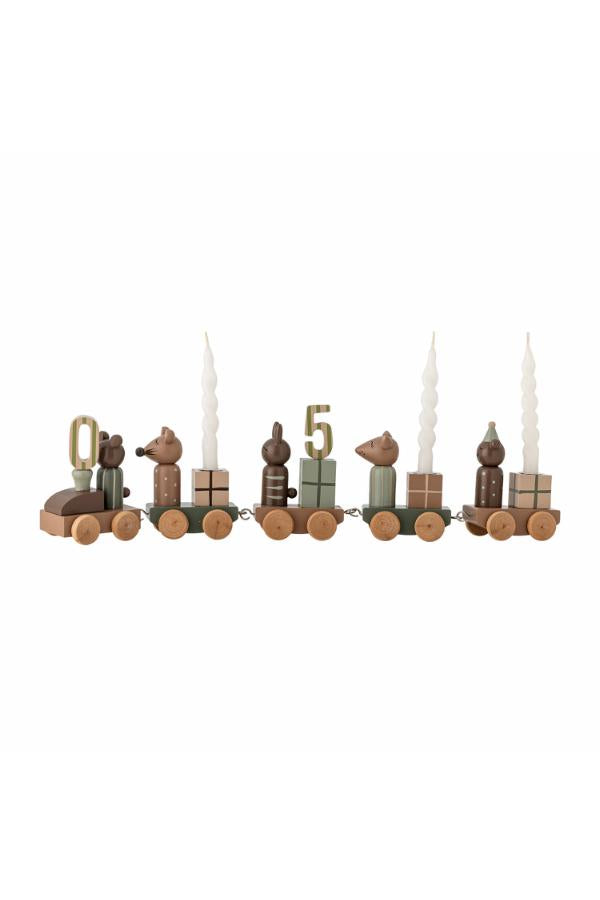 Bloomingville Mini Junaid Birthday Decoration, Multi, FSC®100%, MDF