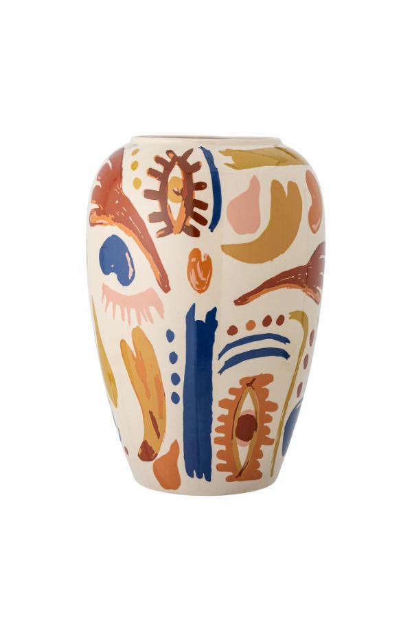 Bloomingville Horus Vase, Multi, Stoneware