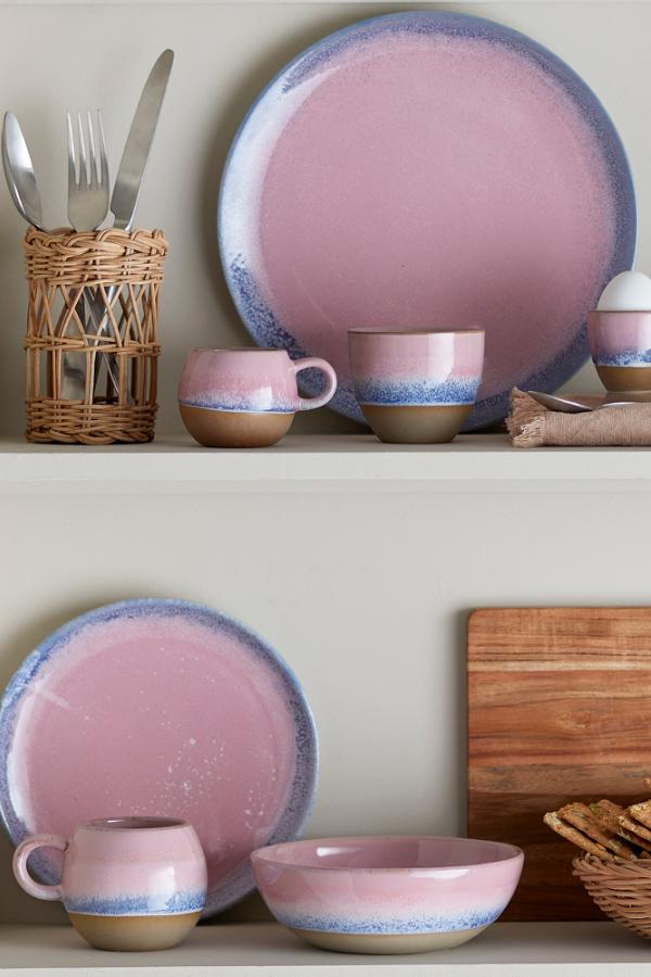 Bloomingville Paula Egg Cup, Rose, Stoneware