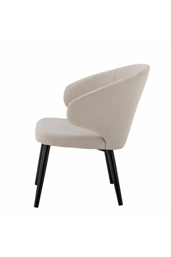 Creative Collection Loon Lounge Chair, Nature, Polyester